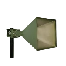 Антена рупорна HORN WiMAX ретранслятора 5050–6000 МГц, 20 дБ, лінійна поляризація, N-female, без чохла, з кріпленням, золота