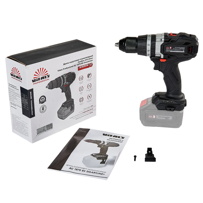 Cordless Drill-Driver Vitals Professional AU 1870 BS SmartLine+