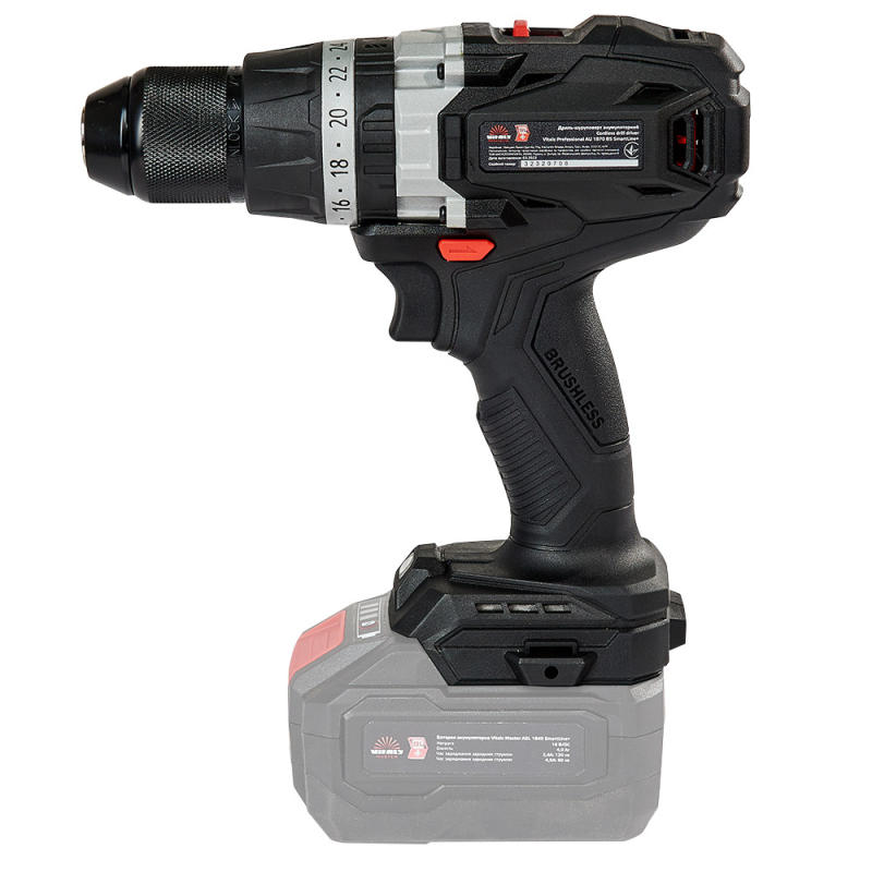 Cordless Drill-Driver Vitals Professional AU 1870 BS SmartLine+