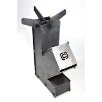 Turbo Stove, Foldable, with Case 280x130x500mm 3mm SYLA