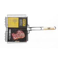 Grill grate with high sides and non-stick coating (56x31x24x5.5cm) SYLA
