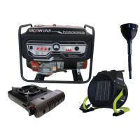Gasoline Generator EF Power RD6500S + Gas Stove Orcamp CK-505 + Electric Heater Gardyer HE2000