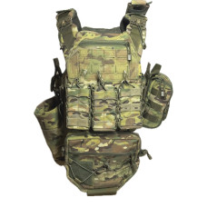 Плитоноска DFP GEN 3 с 9 подсумками Мультикам