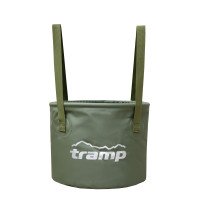 Tramp PVC Bucket, Olive, 12L UTRC-071