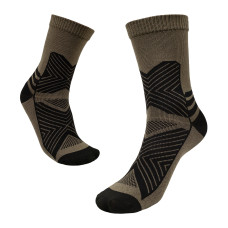 Шкарпетки Tribe Trekking Summer Long T-KB-0016-olive, 44-46
