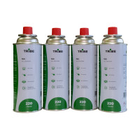 Tribe 220g Collet Gas Cartridge Set, 4 pcs, T-HF-0011