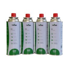 Комплект картриджів газових Tribe цанговий 220 г 4 шт T-HF-0011
