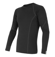 Термофутболка чоловіча Sensor Merino Active LS black 11109033, SM11MA-black-XXXL