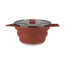 Каструля Tribe Collapsible Pot 2,5 л силіконова T-FF-0025, ocean