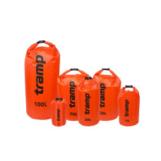 Гермомешок Tramp PVC Diamond Rip-Stop 20 Помаранчевий