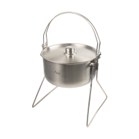 Tribe Fire Pot 5.4 L Steel Pot T-FH-0006-metal
