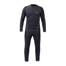 Термобілизна чоловіча Tramp Microfleece комплект (футболка+штани) black UTRUM-020, UTRUM-020-black-3XL