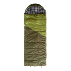 Спальний мішок Tramp Kingwood Regular ковдра правий dark-olive/grey 220/80 UTRS-053R