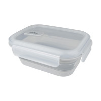 Tribe Collapsible Container 800 ml Silicone T-FF-0028, Grey