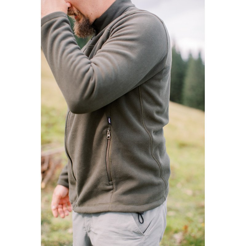 Кофта флисовая Tribe Fleece Jacket Full Zip T-KJ-0011-olive, 58
