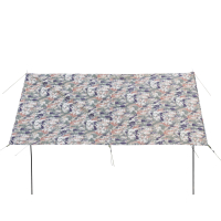 Tarp with Poles Tramp Tent 3 x 3 camo UTRT-104-camo
