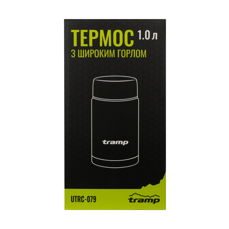 Термос Tramp з широким горлом 1,0л UTRC-079