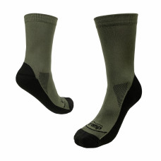 Шкарпетки демісезонні Tramp UTRUS-001-black-olive, 44/46