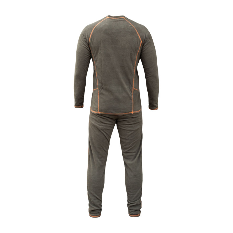 Термобелье мужское Tramp Microfleece комплект (футболка+штаны) olive UTRUM-020, UTRUM-020-olive-3XL