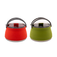 Tramp Silicone Kettle with Metal Bottom, 1L, Terracotta