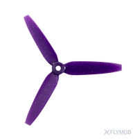 Пропеллеры для 3D полетов Gemfan 513D 5135 3 лопасти. 2 пары CW/CCW