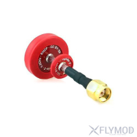Antenna Omnidirectional Pagoda-2 5.8G RHCP Red