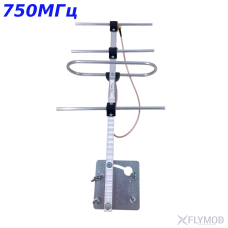 Спрямована антена mini Yagi на 433/500/735/750/915/960Мгц з посиленням 8.6dBi