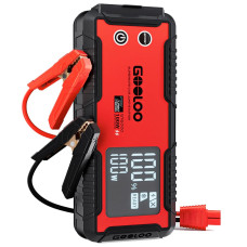 Пускозарядний пристрій Gooloo GT6000, 27000 mAh (Jump Starter, бустер для авто), червоний