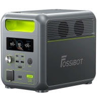 Зарядная станция Fossibot F1200, 1200 Вт, 1024 Вт*ч (электростанция для дома, UPS, ИБП), зеленая