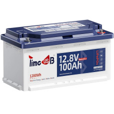 Акумулятор Timeusb LiFePO4 12V/100AH (1280W*h) (літій-залізо-фосфатний акумулятор для ДБЖ (UPS))