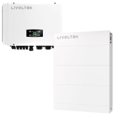 Комплект резервного живлення Livoltek HP3-15KD1, 150В-850В, 15000 Вт, 3 фази + Акумулятор Livoltek BHF-S15.3 307,2V/50AH