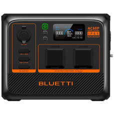 Зарядна станція Bluetti AC60P, 600 Вт, 504 Вт/год (електростанція для дому, UPS, ДБЖ) EU
