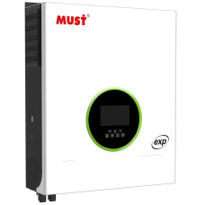 Гібридний інвертор Must PV19-12048EXP, 48 В, 150 А, 12000 Вт (високочастотний безперебійник, WI-FI, UPS, ДБЖ)