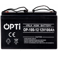 VOLT AGM OPTI 12V/100 Ah VRLA Battery (1200 Wh), Deep Cycle, AGM (Acid-Alkaline)