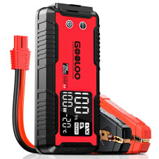 Пускозарядний пристрій Gooloo GT4000S, 24000 mAh (Jump Starter, бустер для авто), червоний