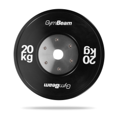 Гумові диски Competition Bumper,GymBeam, 20 kg