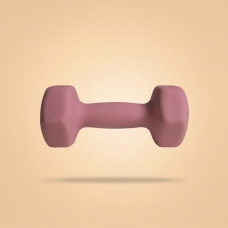 Неопренова гантель шестикутна - BeastPink,GymBeam, 4 kg