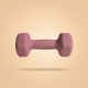Неопренова гантель шестикутна - BeastPink,GymBeam, 4 kg