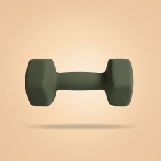 Неопренова гантель шестикутна - BeastPink,GymBeam, 6 kg