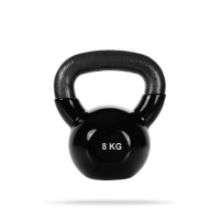 Kettlebell, Black, GymBeam, 8 kg