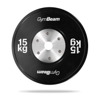 Гумові диски Competition Bumper,GymBeam, 15 kg