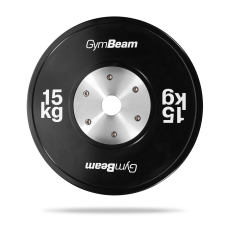 Гумові диски Competition Bumper,GymBeam, 15 kg