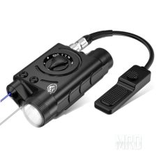 Лазерний вказівник DreadHorn Laser IRXK68B. IR Laser / Visible Blue Laser / LED Flashlight