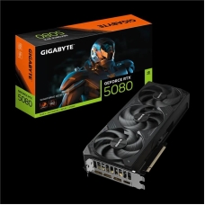 Video Card GIGABYTE GeForce RTX 5080 16GB GDDR7 WINDFORCE OC
