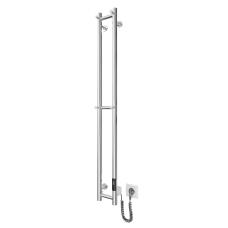 Полотенцесушитель Mario e-INOX Соле TR 2.0 K, 1170х140х100мм, таймер-регулятор, нерж.сталь, хром