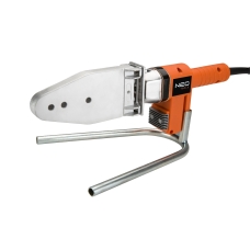 Neo Tools 220V 900W 260°C Plastic Pipe Welder with Nozzles up to 63mm (Not Included) Stand Case