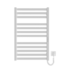 Полотенцесушитель Hygge Family электрический Oxford, 770х530х80мм, таймер-регулятор, сталь, белый матовый