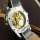 Watch Winner 8012 Black-Silver-Gold