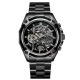 Watch Forsining 8130 Black-Silver