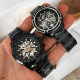 Watch Forsining 8130 Black-Silver